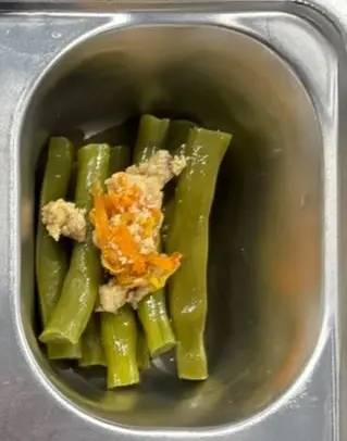 Buncis ayam cincang bawang putih